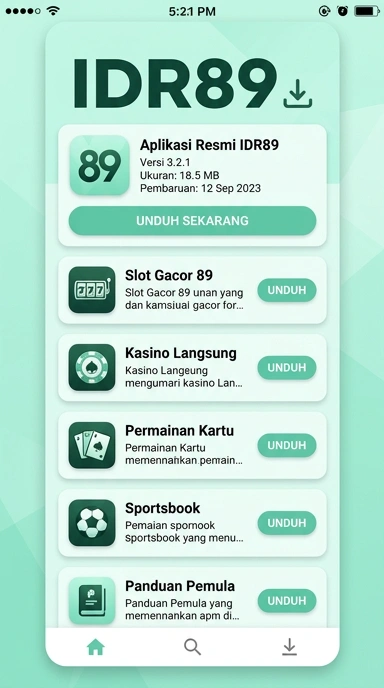 Unduh dan Instal APK idr89 untuk Android Indonesia